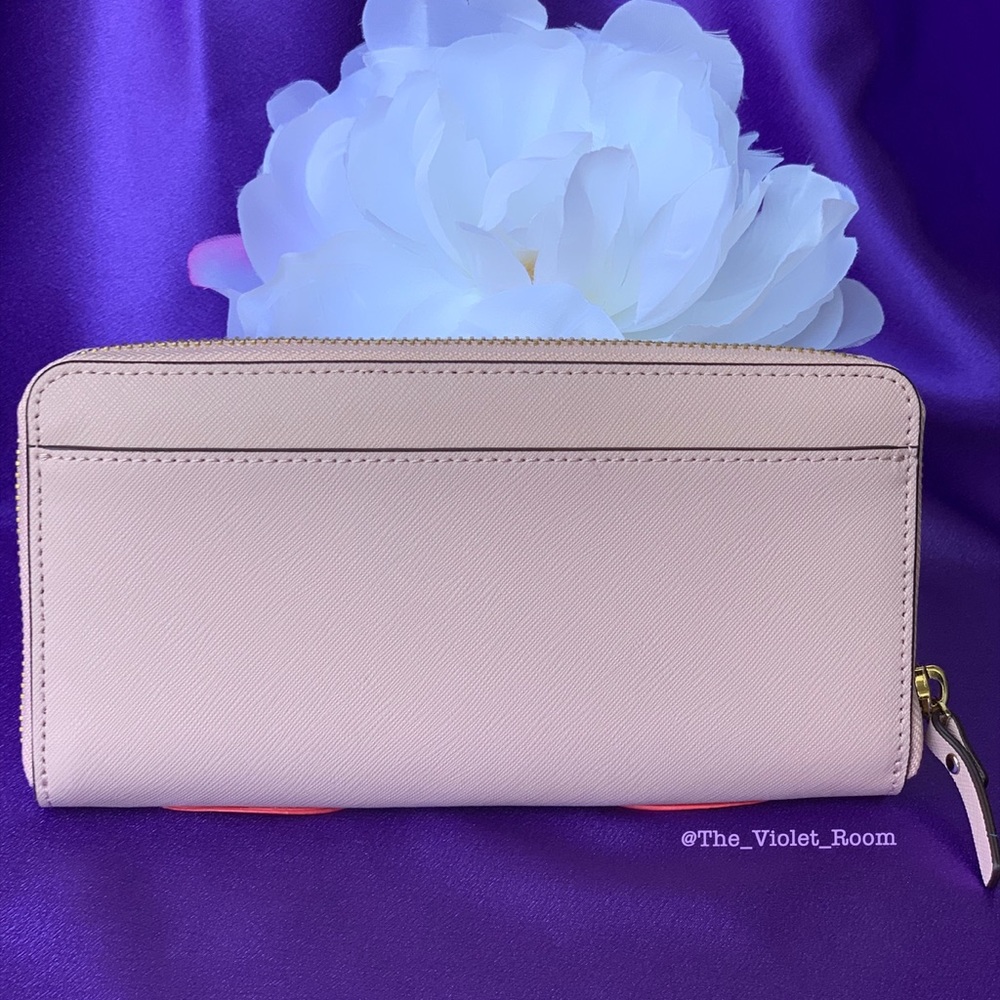 ▪️KATE SPADE▪️Large Wallet Flamingo By The Pool - Picture 2 of 6